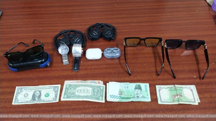 ఇందిరాగాంధీ ఎయిర్ పోర్టులో ఏడుగురు బ్యాగేజ్ హ్యాండ్లర్లు అరెస్ట్