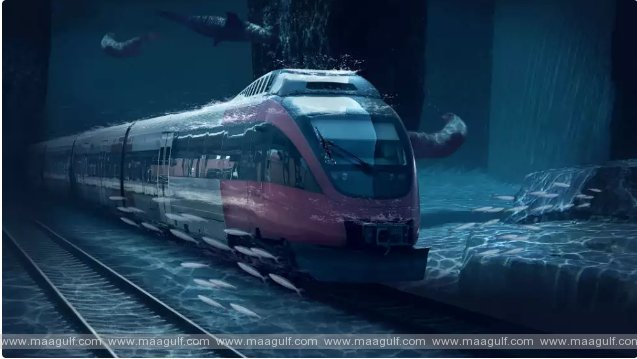 Dubai is working on building a 1,200-mile underwater train to India