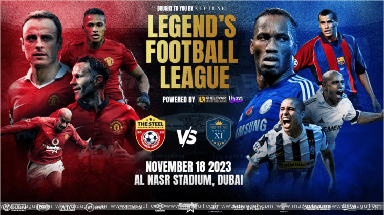 20 Legend’s Football League headed for a spectacular launch in Dubai on Nov 18