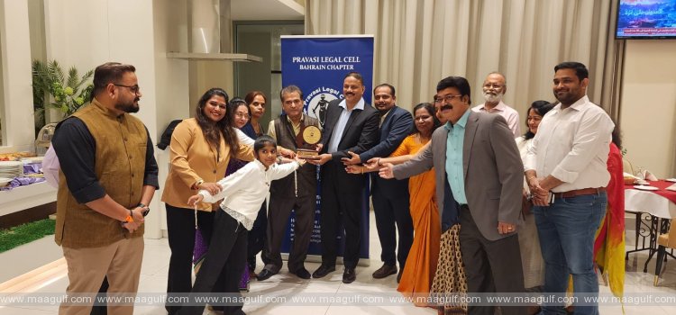Pravasi Legal Cell (PLC) Bahrain Chapter Bids Farewell to Mr.Ravishankar Shukla