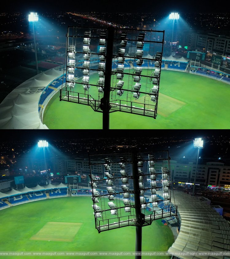 Major Facelift to Light Up Sharjah Cricket Stadium