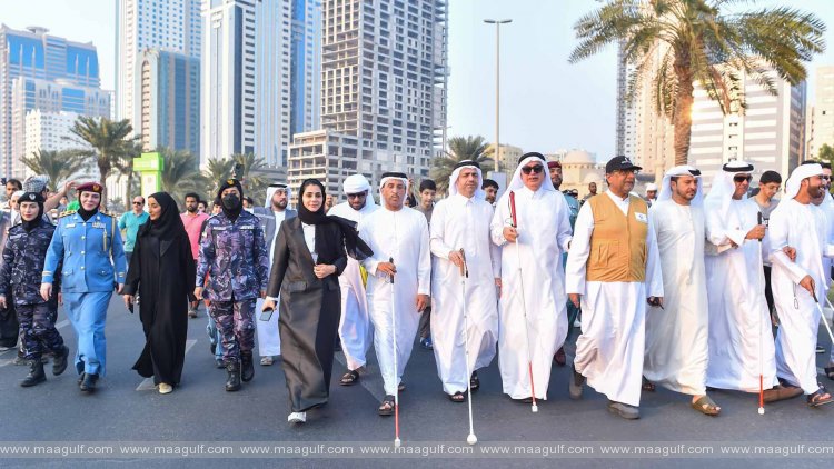 Sharjah Police marks White Cane Safety Day