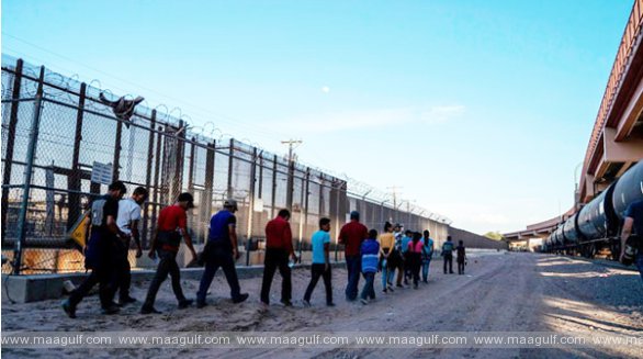 అమెరికాలో అక్రమ భారతీయ వలసవాదులు