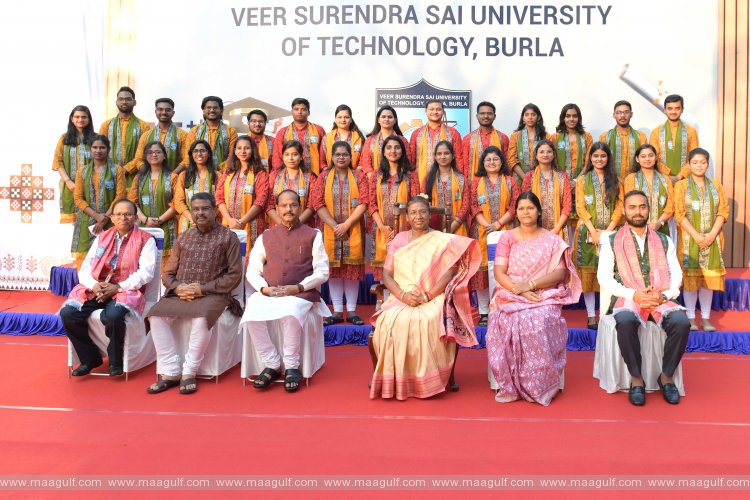 President of India graces 15th Annual Convocation of Veer Surendra Sai University of Technology