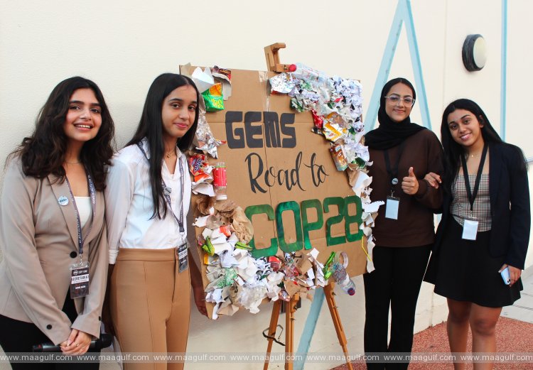 20 GEMS students spotlight sustainability and SDGs at ‘GEMS Road to COP28 Conference’