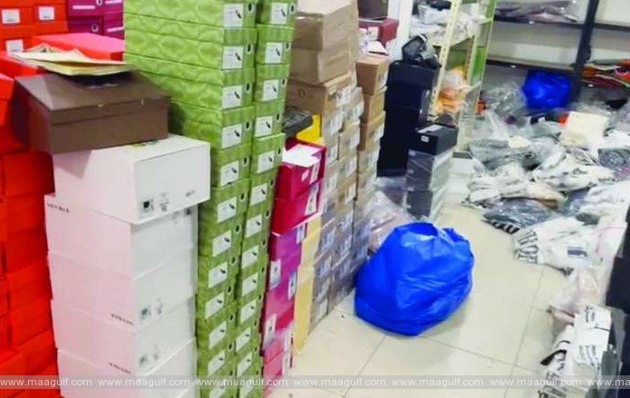 120,000 దినార్ల విలువైన నకిలీ ఉత్పత్తులు సీజ్