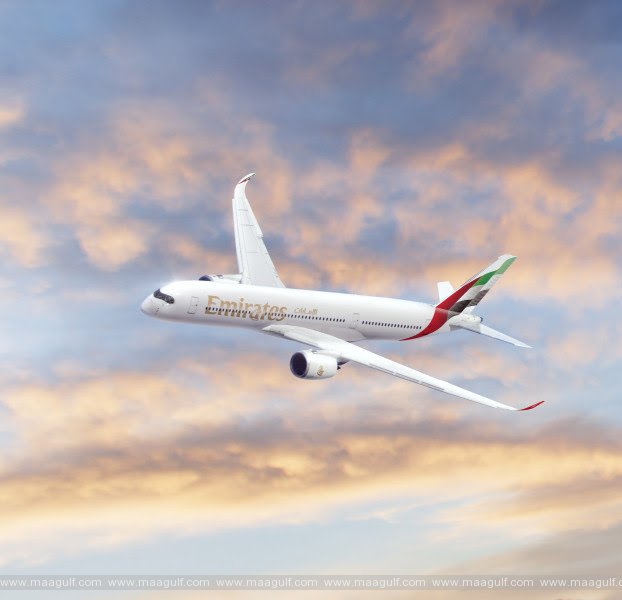 Emirates places order for 15 A350s at Dubai Airshow 2023