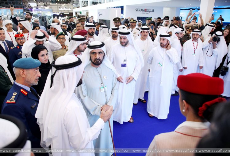 Emirates Received Royal Delegation at the 2023 Dubai Air Show