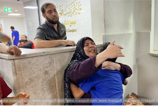 గాజాలోని అతిపెద్ద ఆసుపత్రి పై ఇజ్రాయెల్ దాడులు.. 13 మంది మృతి