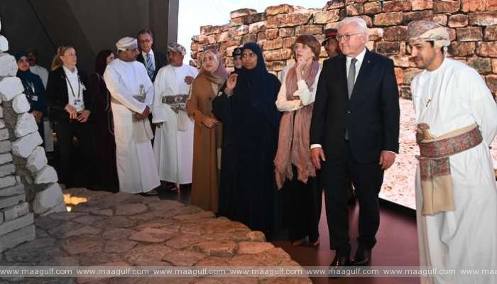 సంపన్నమైన చరిత్ర ఒమన్ ది: జర్మన్ అధ్యక్షుడు