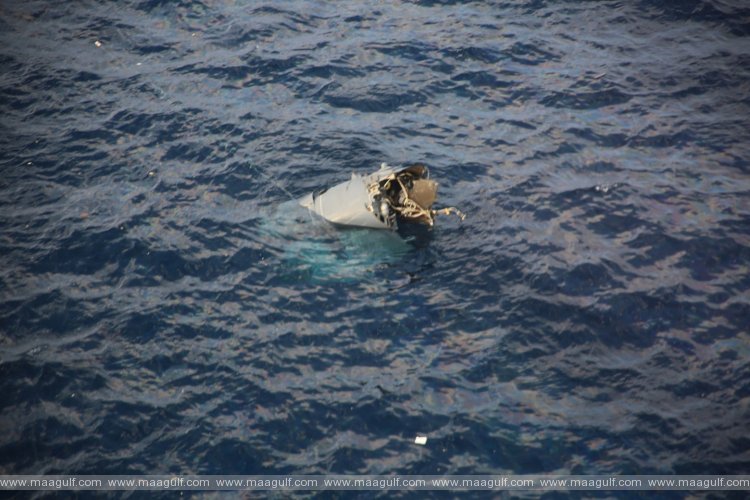 సముద్రంలో కుప్పకూలిన అమెరికా సైనిక విమానం
