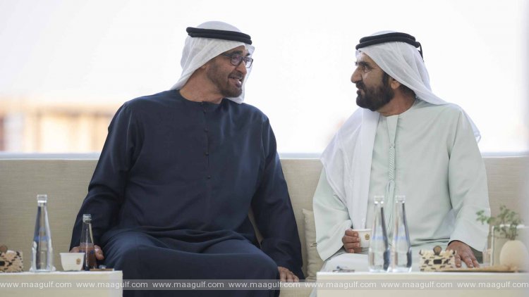 UAE President receives Sheikh Mohammed