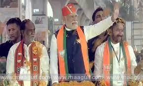 1 హైదరాబాద్ లో ప్రధాని మోడీ రోడ్ షో..