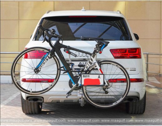 కారు పై సైకిల్ రవాణా.. రూల్స్ పాటించకుంటే Dh400 జరిమానా