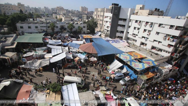 గాజా విషాదం: హాస్పిటల్ కాంప్లెక్స్‌లో ఒకేచోట 179 మంది ఖననం