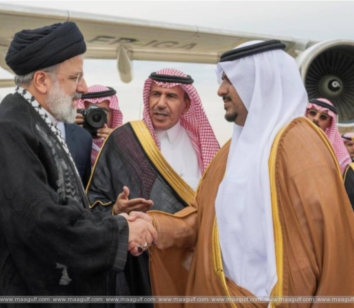 రియాద్‌లో అడుగుపెట్టిన ఇరాన్ అధ్యక్షుడు