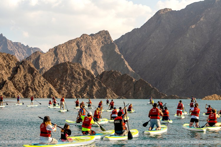 Dubai Stand-Up Paddle makes Waves with Spectacular Debut Event in Hatta