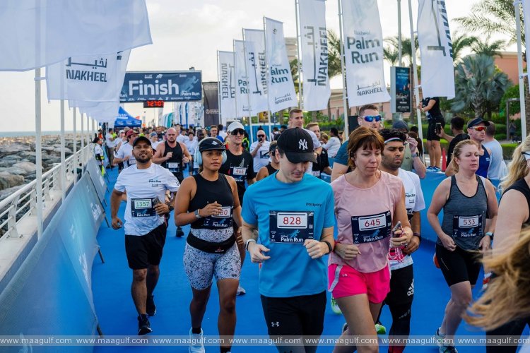Inaugural Nakheel Palm Run goes to the finish line with record-breaking participation