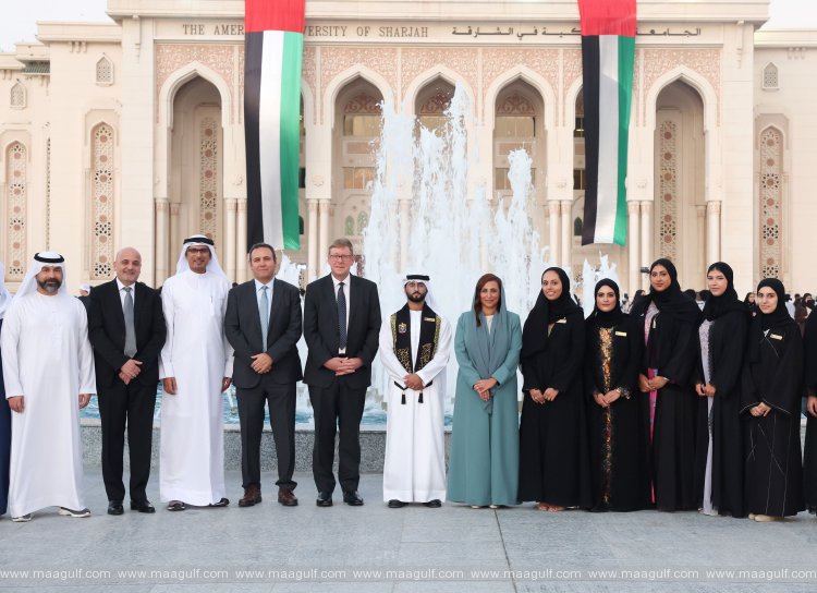 AUS students honor the Emirati cultural heritage at the 52nd UAE Union Day