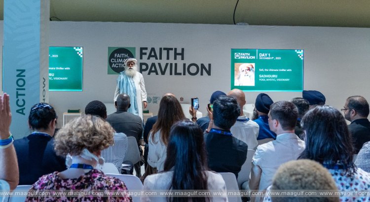 Faith Pavilion at COP28 raises awareness of climate issues through rich events, programmes