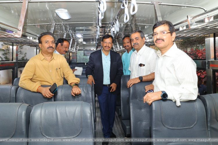 కొత్త బస్సులను పరిశీలించిన TSRTC ఎండీ వీసీ సజ్జనర్