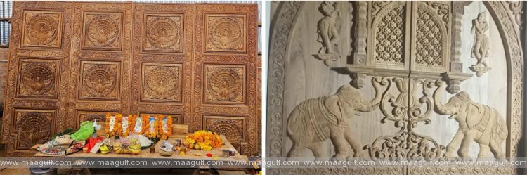 హైదరాబాద్‌లో అయోధ్య రామమందిరం తలుపులు తయారీ