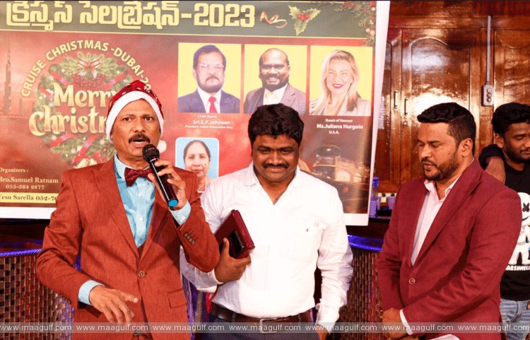 1 దుబాయ్ లో ఘనంగా ప్రవాస తెలుగు వారి \'క్రూజ్ క్రిస్మస్\' వేడుకలు