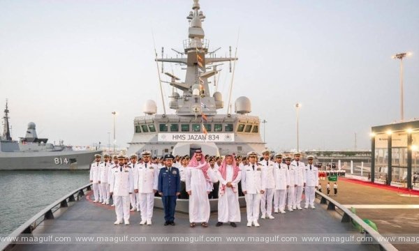 జెడ్డాలో హెచ్‌ఎంఎస్ జజాన్‌ను ప్రారంభించిన రక్షణ మంత్రి