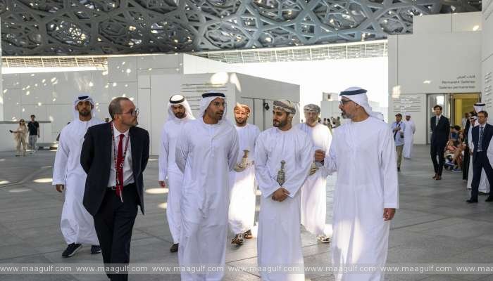 లౌవ్రే మ్యూజియాన్ని సందర్శించిన సయ్యద్ థెయాజిన్