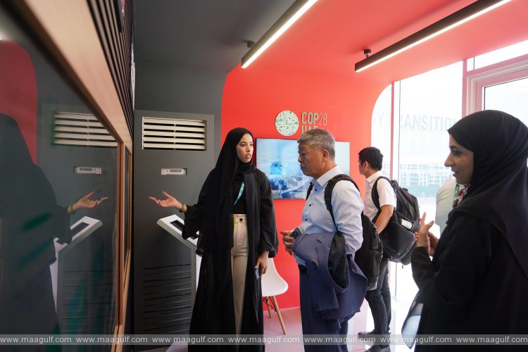 Dubai Police Innovative Projects and Eco-Friendly Super Patrols Impress COP28 Visitors