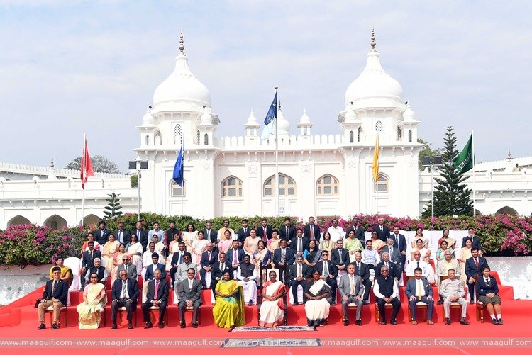 President Droupadi Murmu graces the centennial celebrations of the Hyderabad Public School