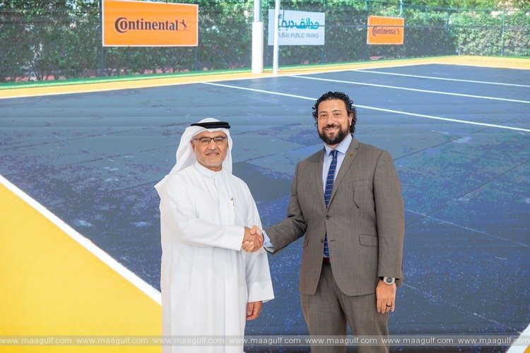 Dubai Municipality, Continental to introduce sustainable volleyball court made from old tyres