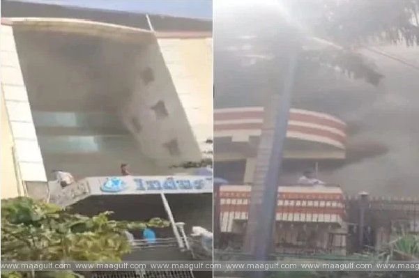 1 వైజాగ్ ఇండస్ ఆస్పత్రిలో అగ్ని ప్రమాదం