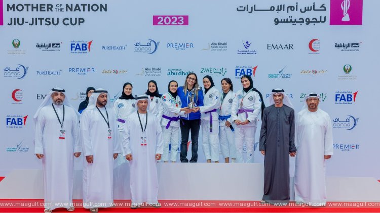 20 Dr. Thani bin Ahmed Al Zeyoudi Honors Winners of Mother of the Nation Jiu-Jitsu Cup in Abu Dhabi