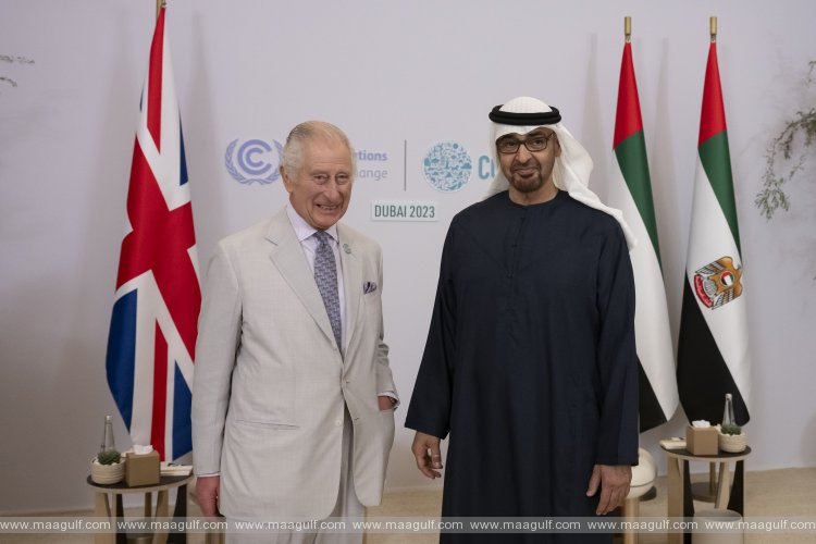 UAE President meets with King Charles III at COP28 in Dubai