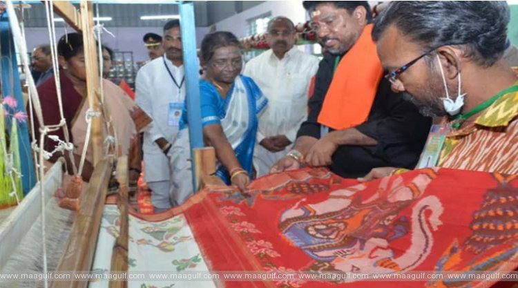 తెలంగాణ రాష్ట్రం మంచి చేనేత వస్త్రాలను అందిస్తోంది: రాష్ట్రపతి ద్రౌపది