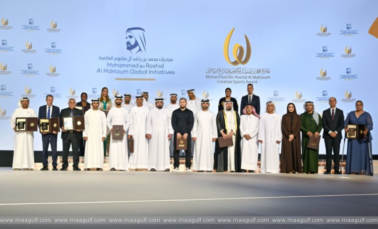 20 Sheikh Ahmed honours winners of the Mohammed Bin Rashid Al Maktoum Creative Sports Award