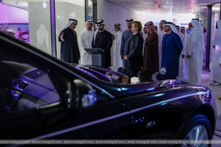 Mansoor bin Mohammed attends opening of Mercedes-Benz Brand Centre in Dubai