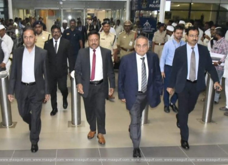 విజయవాడకి భారత ఎన్నికల సంఘం చీఫ్ ఎలక్షన్ కమిషనర్ రాజీవ్ కుమార్‌