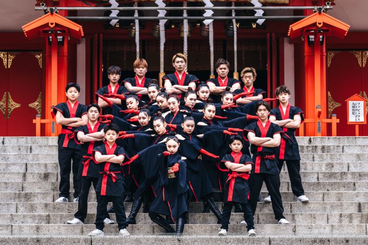 Witness the unstoppable energy of Fusion Japan dance crew at Global Village