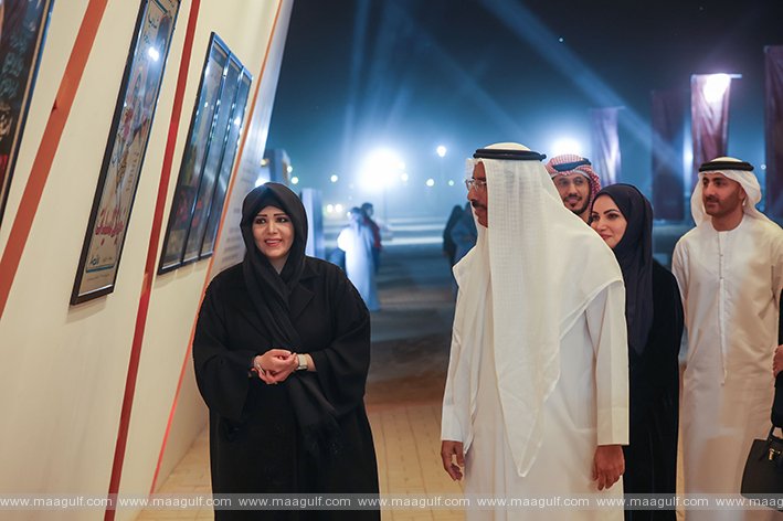 Latifa bint Mohammed visits 3rd edition of ‘Al Marmoom: Film in the Desert’ festival