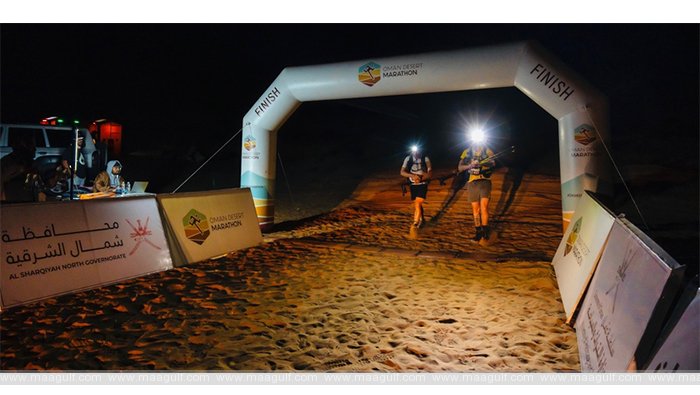 ఒమన్ డెసర్ట్ మారథాన్ నైట్ రేసు.. గట్టి పోటీ ఇచ్చిన రేసర్లు