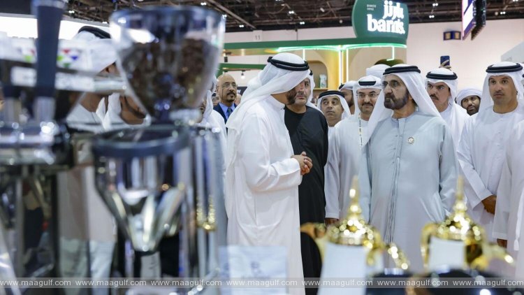 Sheikh Mohammed visits World of Coffee 2024 exhibition