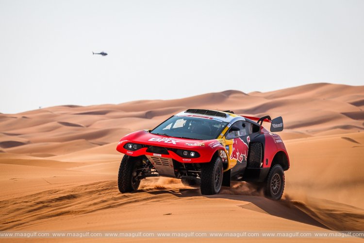 Time On Loeb\'s side after tough Dakar Day for BRX