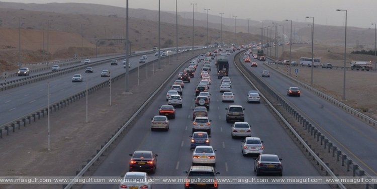 నవంబర్ 2023 నాటికి ఒమన్‌లో 1.6 మిలియన్ వాహనాలు