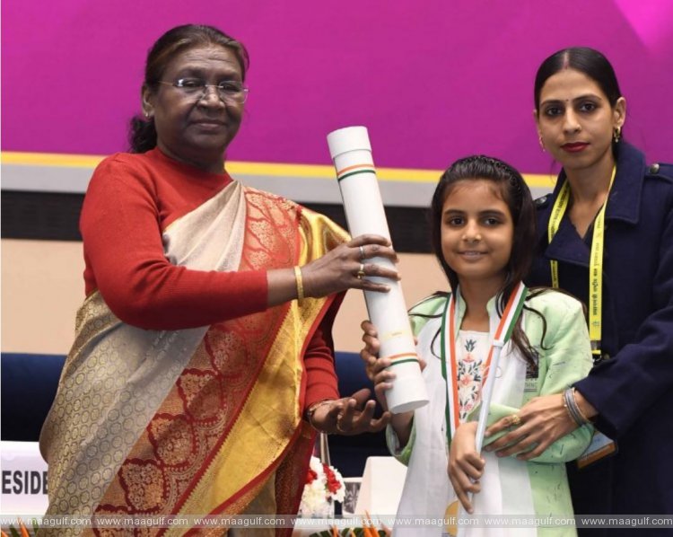 President Murmu presents Pradhan Mantri Rasthriya Bal Puraskar