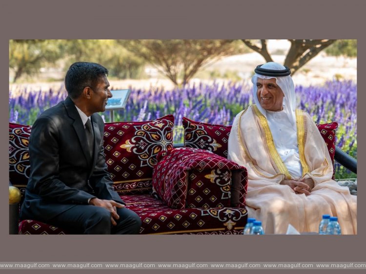 20 RAK Ruler receives Indian Consul-General