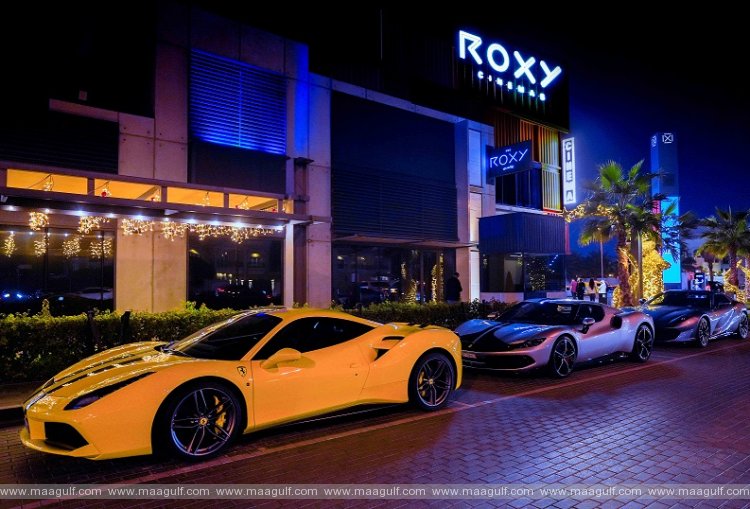 Exclusive Ferrari Parade Revs up Roxy Cinemas
