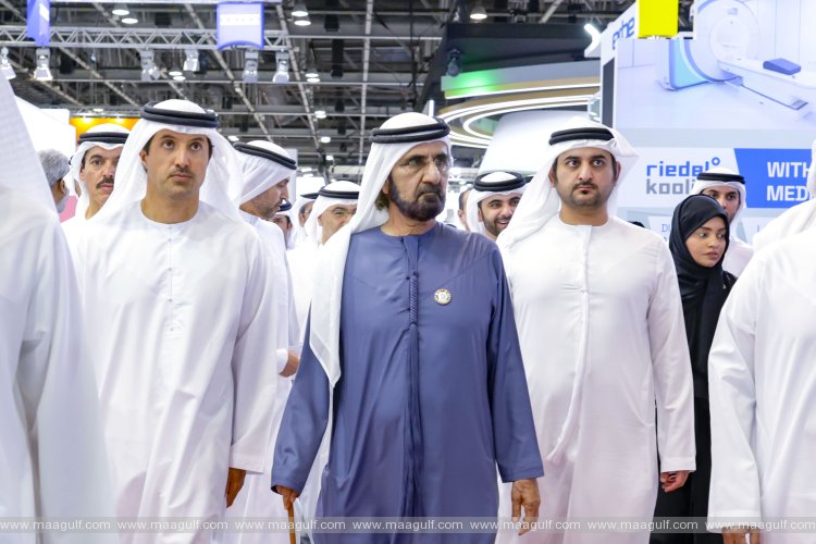 Sheikh Mohammed tours 49th edition of Arab Health