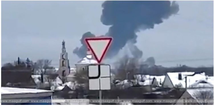 రష్యాలో కుప్పకూలిన యుద్ధ విమానం.. 65 మంది ఉక్రెయిన్ ఖైదీలు మృతి